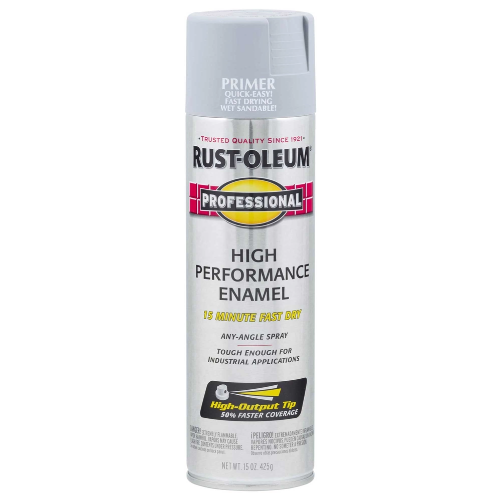 Rust-Oleum® Professional Primer Spray, 15 oz. - Flat Gray Primer