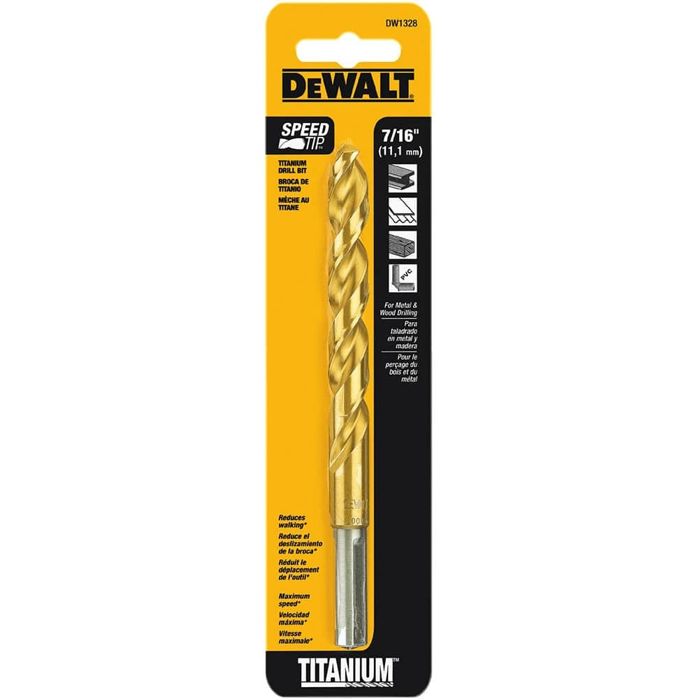 Dewalt 7/16" Titanium Speed Tip Drill Bit