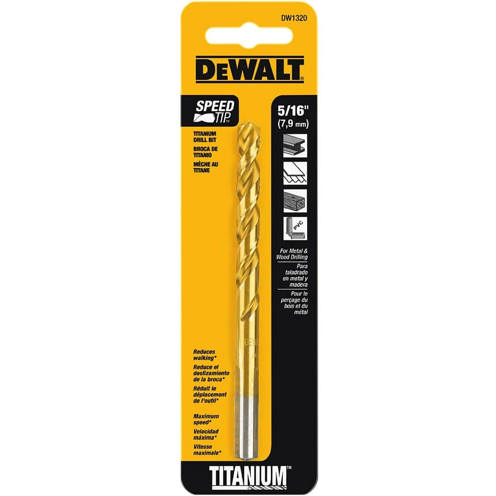 Dewalt 5/16" Titanium Speed Tip Drill Bit