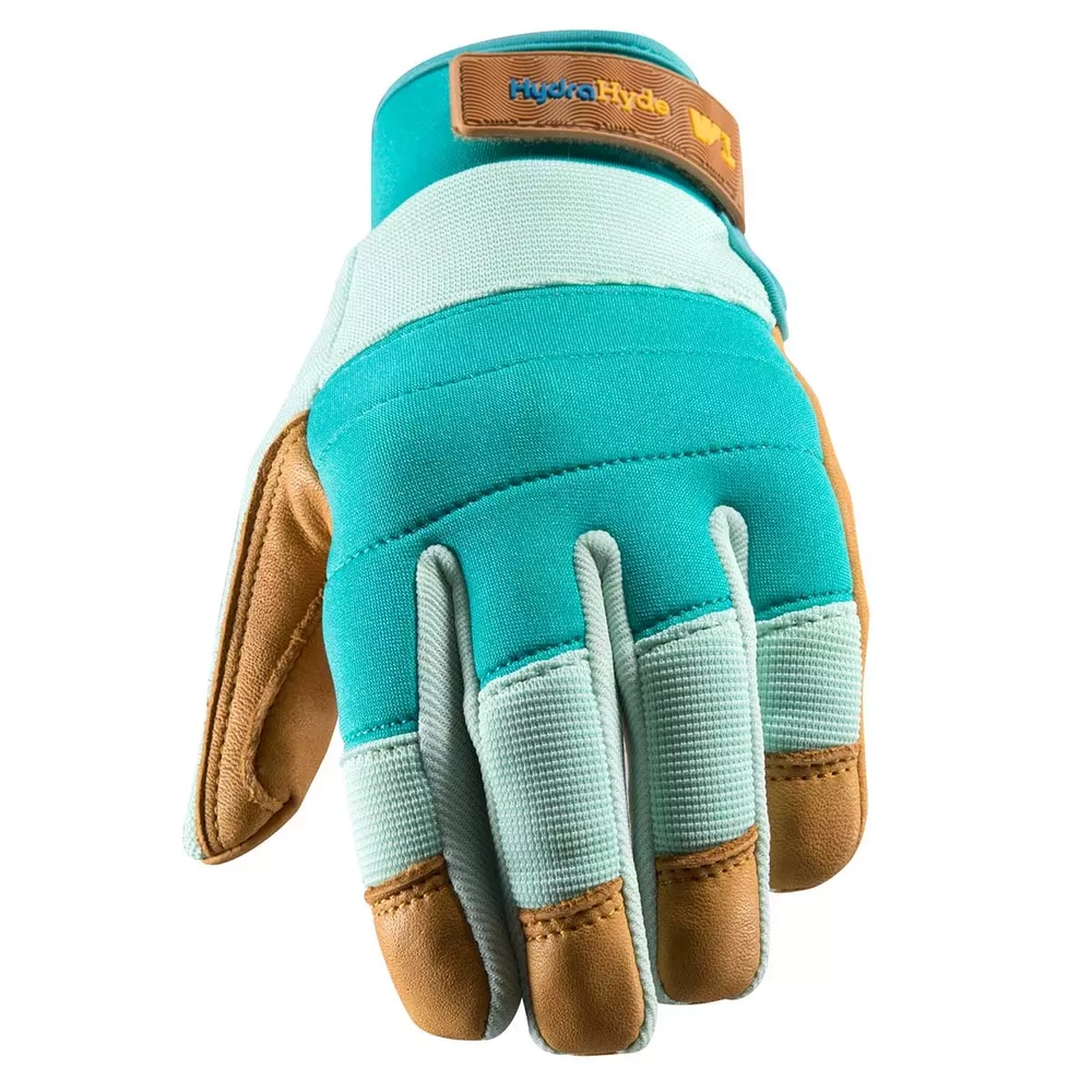 Wells Lamont® Women's HydraHyde Water-Resistant Leather Hybrid Gardening Work Gloves (Style #3250)