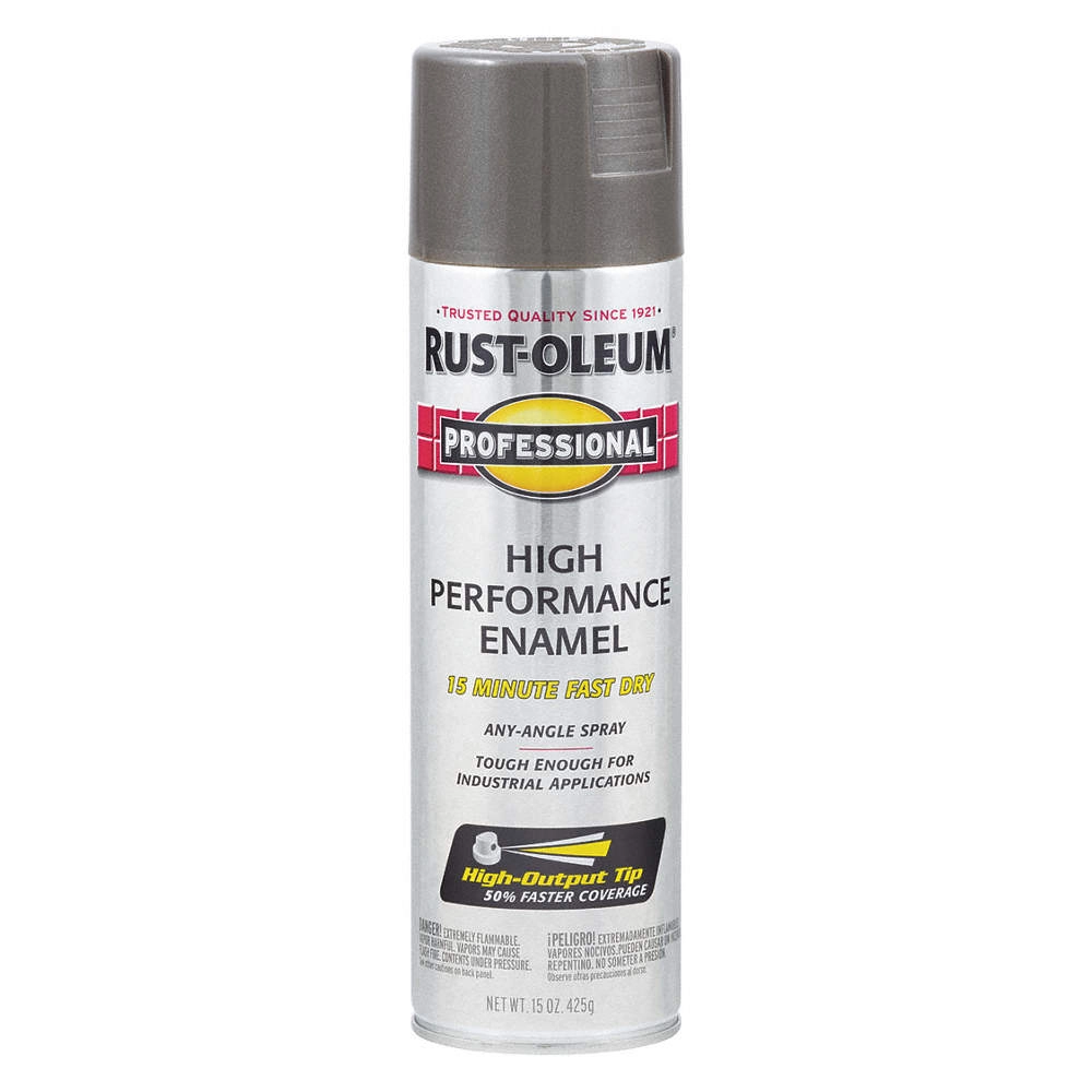 Rust-Oleum® Professional High Performance Enamel Spray, 15 oz. - Gloss Dark Machine Gray