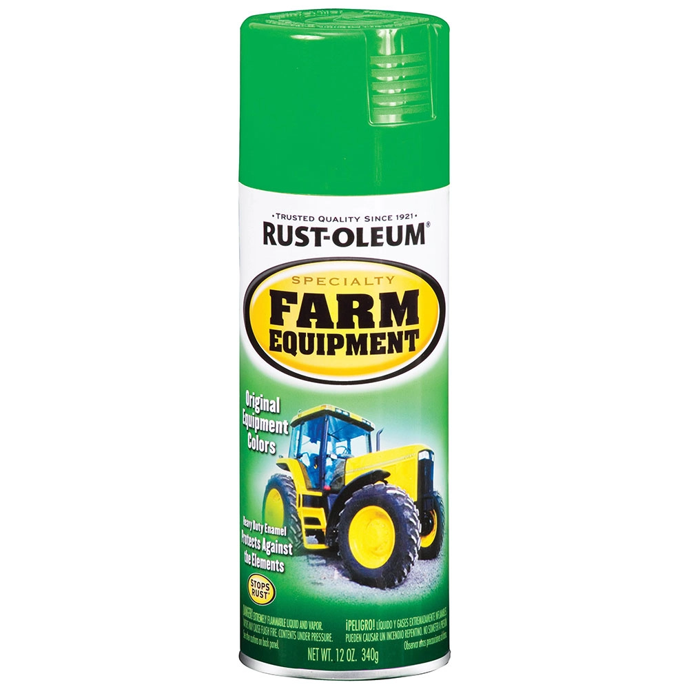 Rust-Oleum JD Green Farm & Implement Spray Paint, 12 Oz.