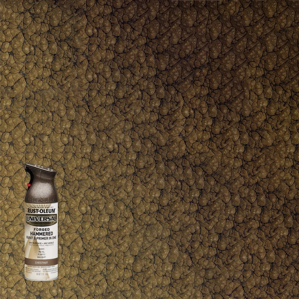 Rust-Oleum Universal 12 Oz. Chestnut Forged Hammered Spray Paint