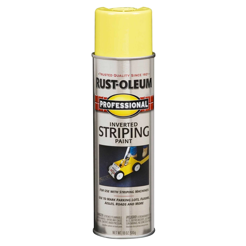 Rust-Oleum® Professional Striping Paint Spray, 18 oz. - Yellow
