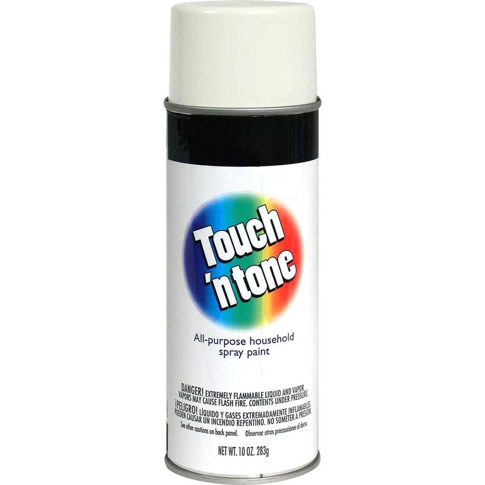 Touch 'n tone All Purpose Household Spray Paint, 10 oz. - Gloss White