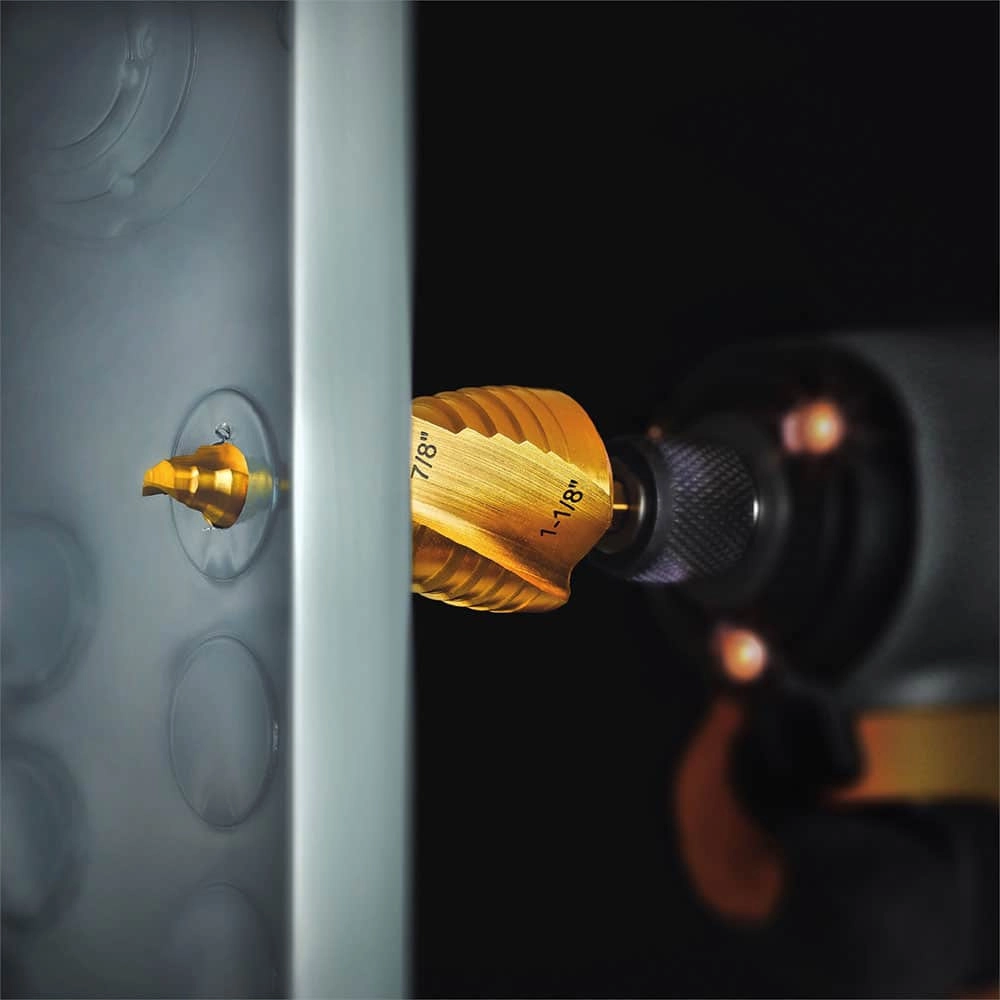 Dewalt IMPACT READY 7/8", 1 1/8"  Step Drill Bit