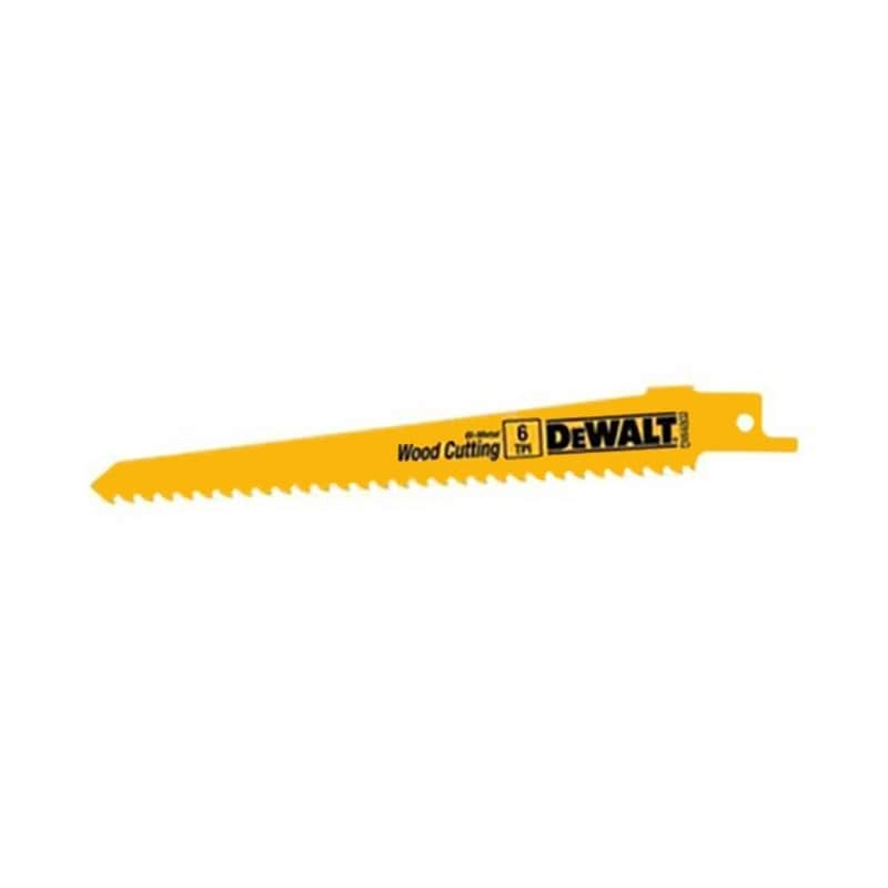 Dewalt  8" 10/14 TPI Straight Back Bi-Metal Reciprocating Saw Blade