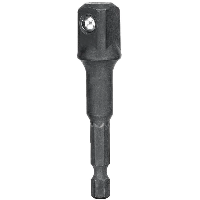 Dewalt IMPACT READY 1/4" Hex Shank to 1/2" Drive Socket Adaptor