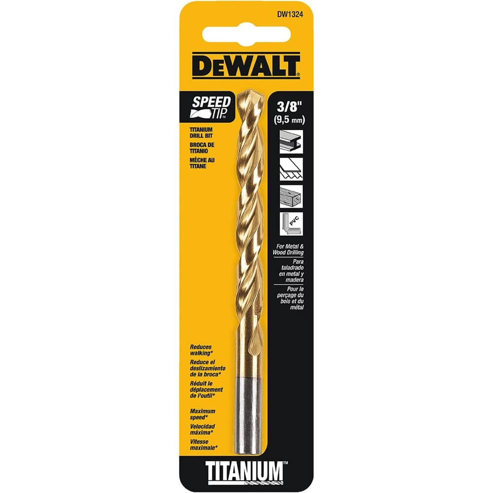 Dewalt 3/8" Titanium Speed Tip Drill Bit