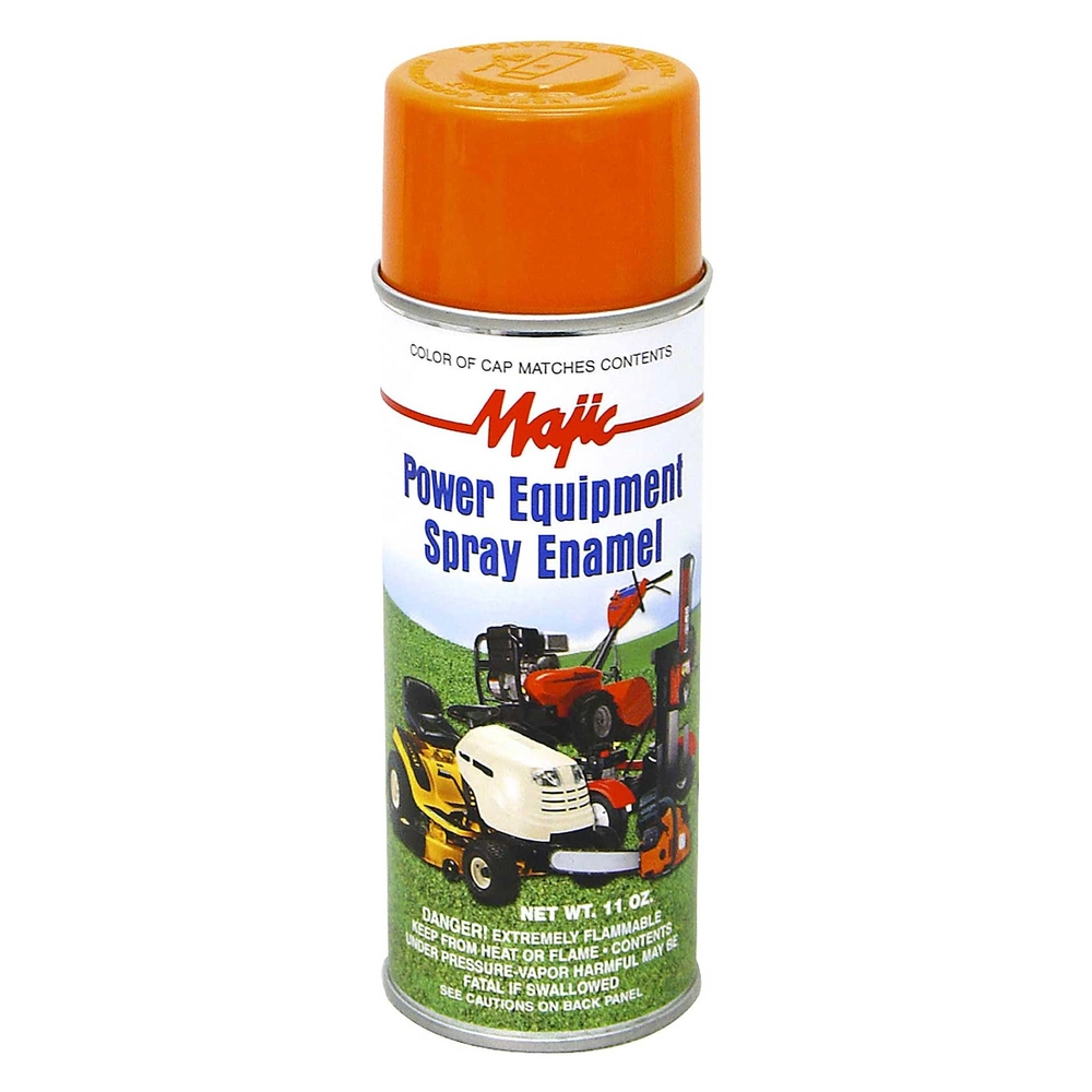 Majic Paint Majic Power Equipment Spray Enamel, 11 oz. -Cub Cadet Yellow