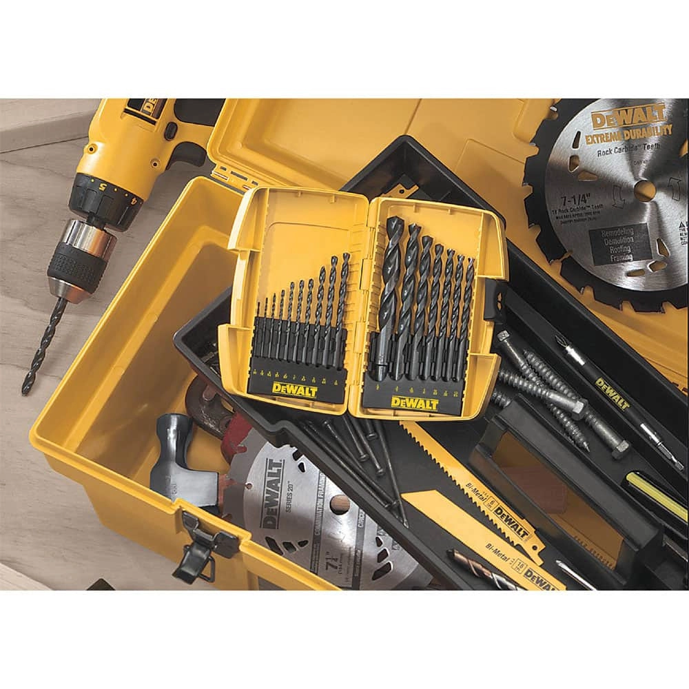 Dewalt 17-Piece Black Oxide Drill Bit Set