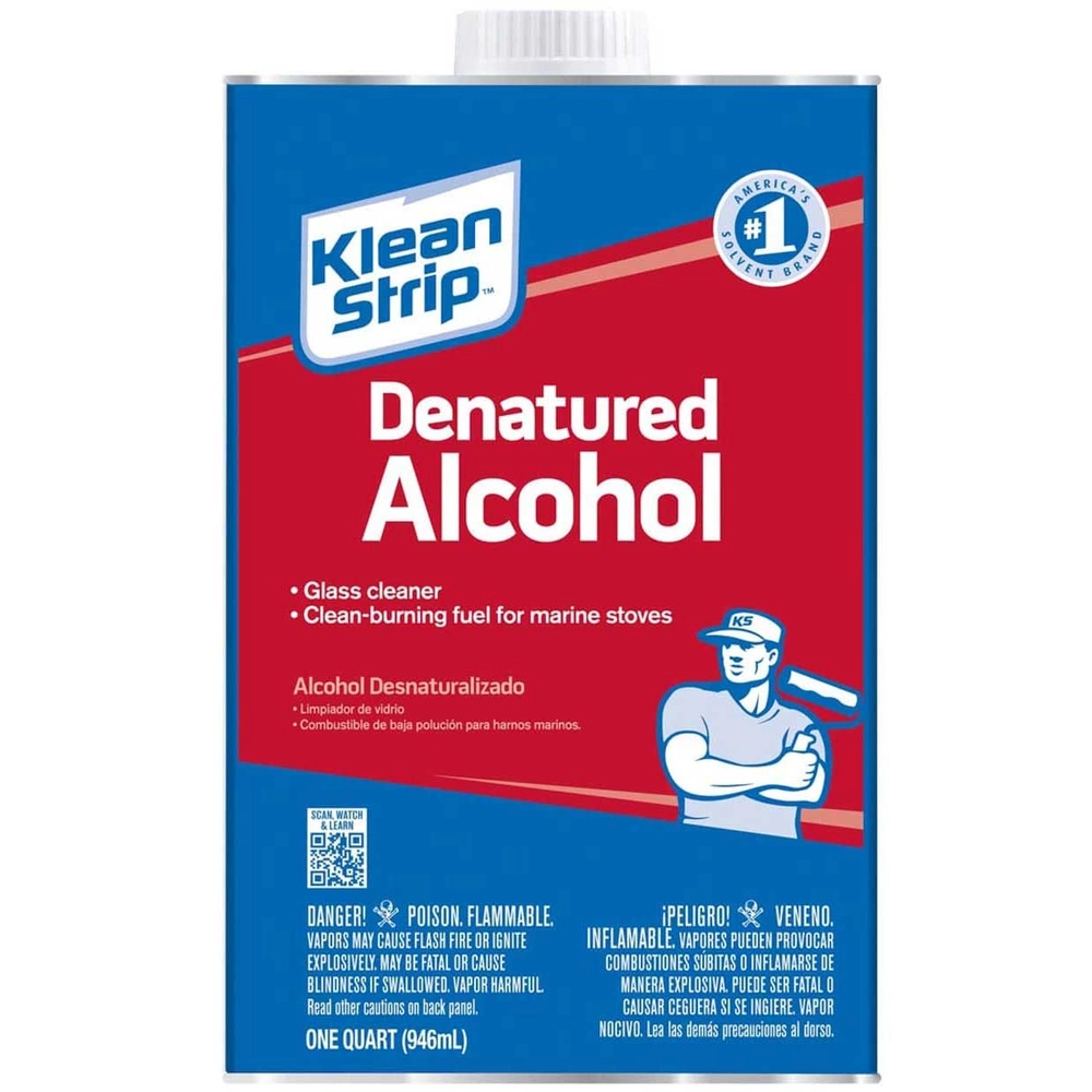 Klean-Strip® Denatured Alcohol, 1 qt.