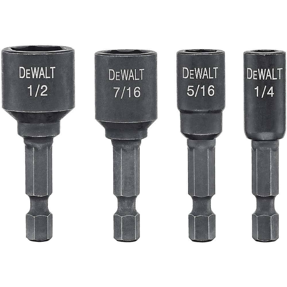Dewalt IMPACT READY 5-Piece Magnetic Nut Driver Set (1/4", 5/16", 3/8", 7/16", 1/2")