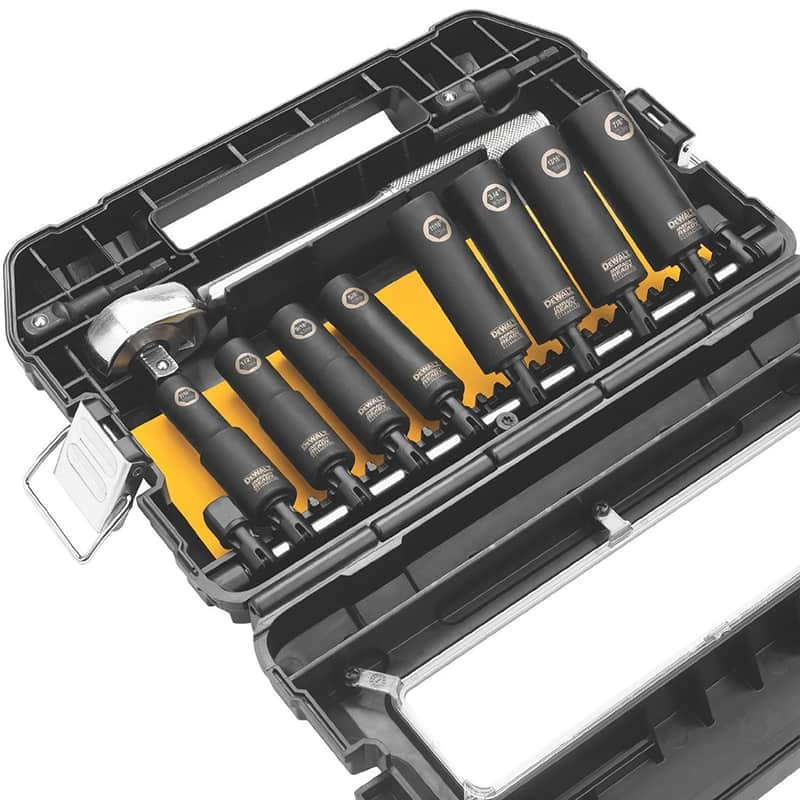 Dewalt IMPACT READY 10-Piece 3/8" Drive 6-Point Socket Set