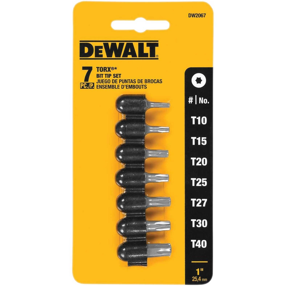 Dewalt 7-Piece Torx® Bit Set