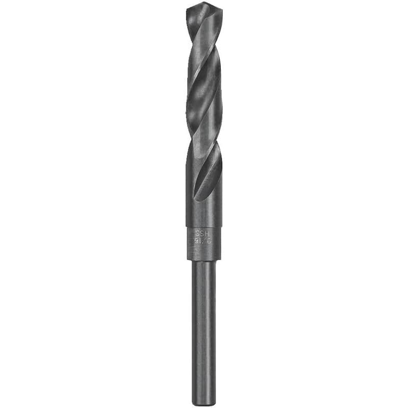 Dewalt Reduced Shank Black Oxide Drill Bit, 9/16" (3/8" Shank)