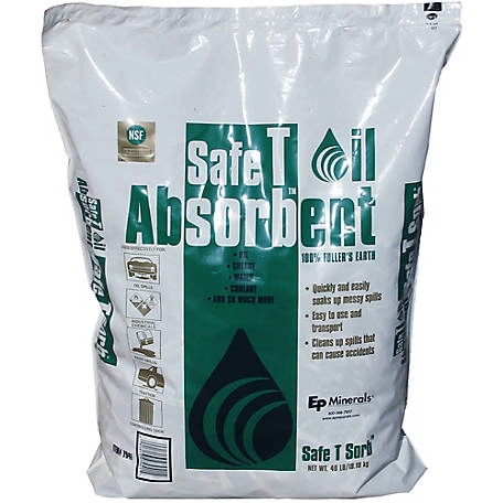 EP Minerals Safe T Sorb® Clay Granular Absorbent, 40 lbs.