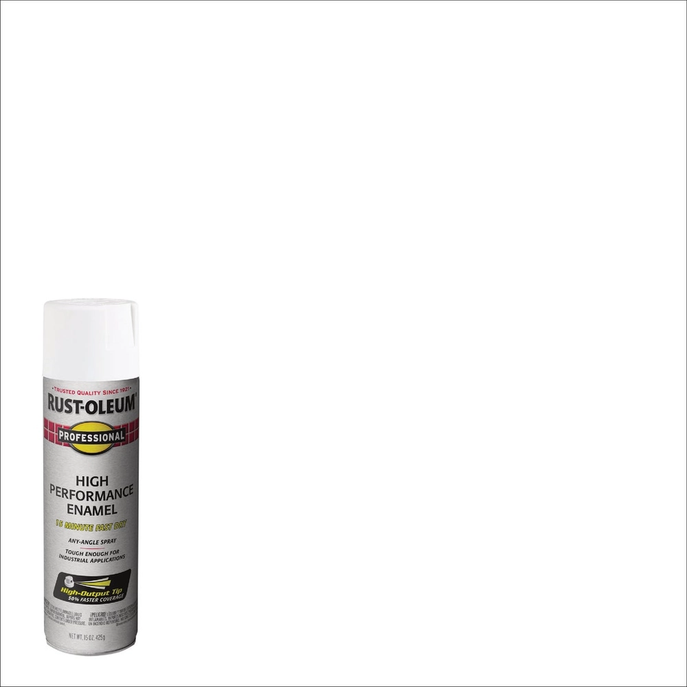 Rust-Oleum Professional Fast Dry 15 Oz. Semi-Gloss High Performance Enamel Spray Paint, White