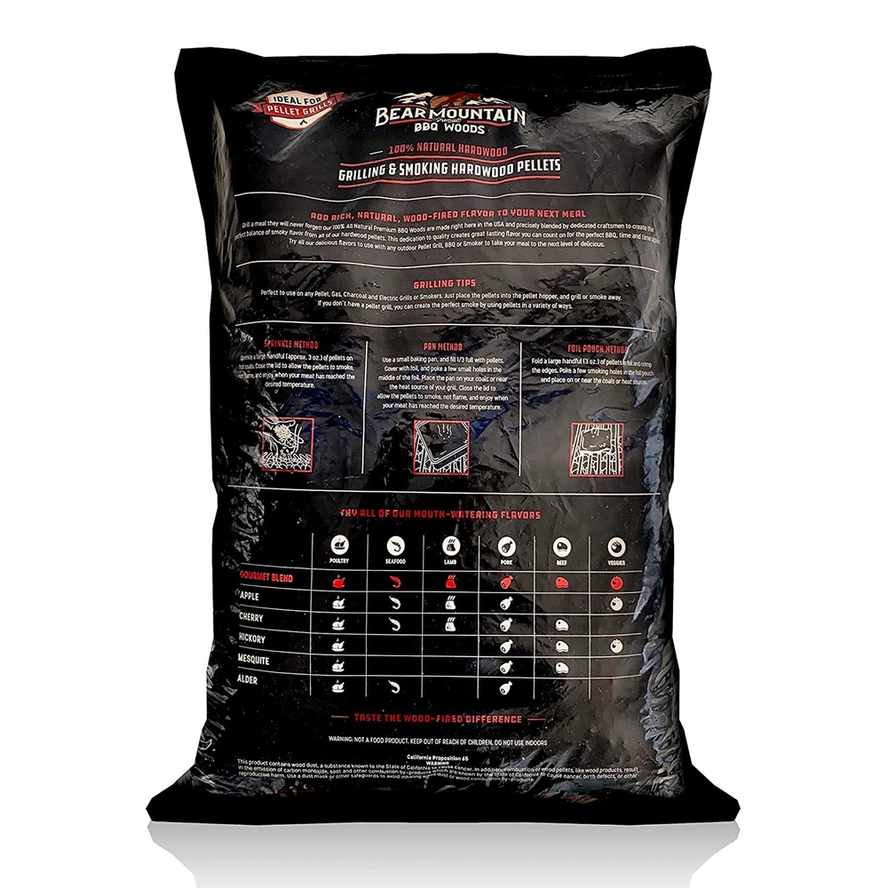 Bear Mountain Oak BBQ Wood Pellets, 20 lbs.