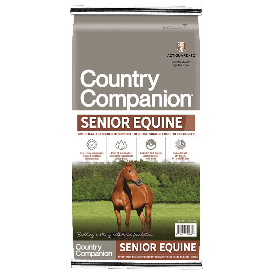 Country Companion ALLEGIANCE 14% Senior Equine Feed, 50 lbs.