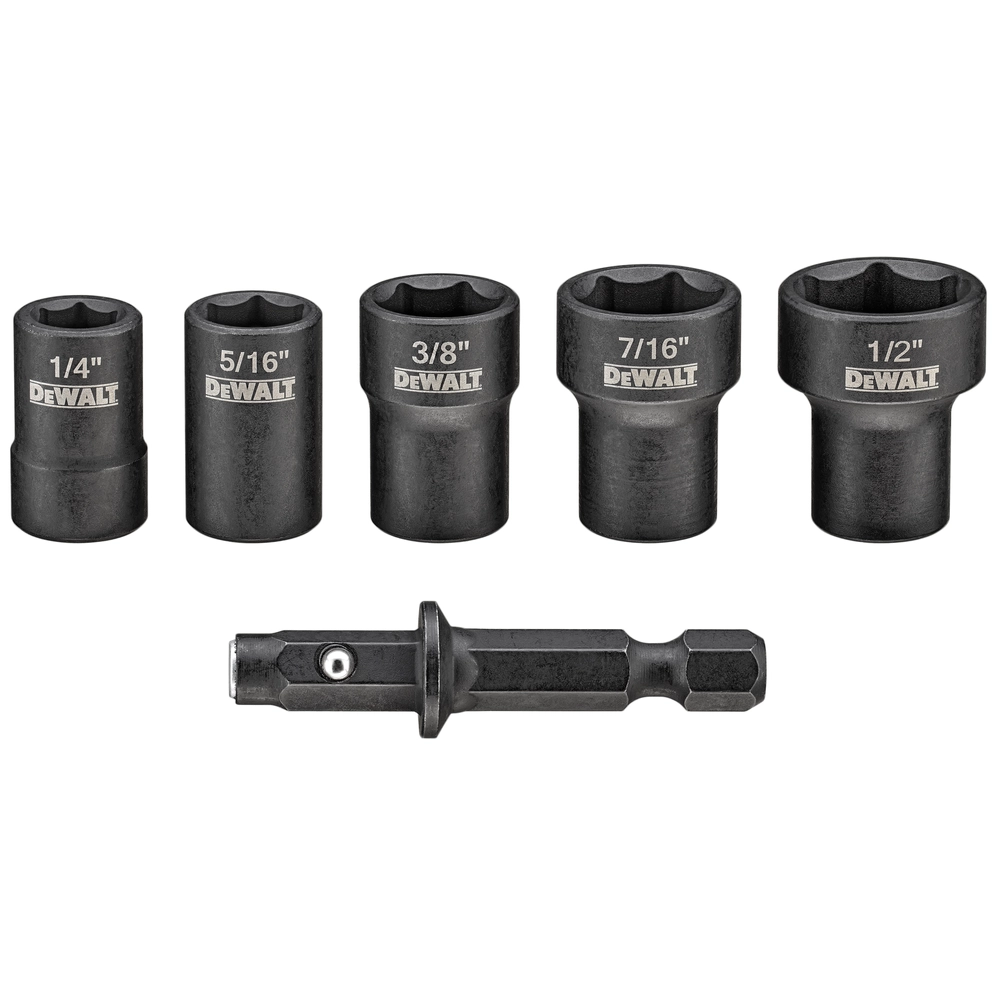 DEWALT Nut Driver Set, Detachable, 5-Piece