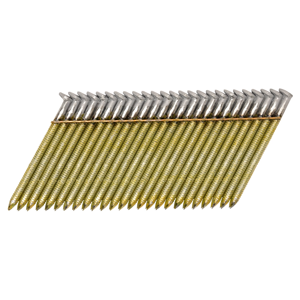 DEWALT 3 In. X 0.131 In. 21° Round Head Framing Nails Galvanized (2,000 Pk)