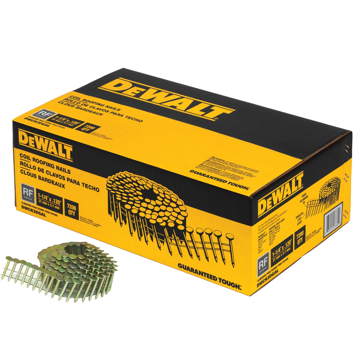 DEWALT 1-1/4" Coil Roofing Nail