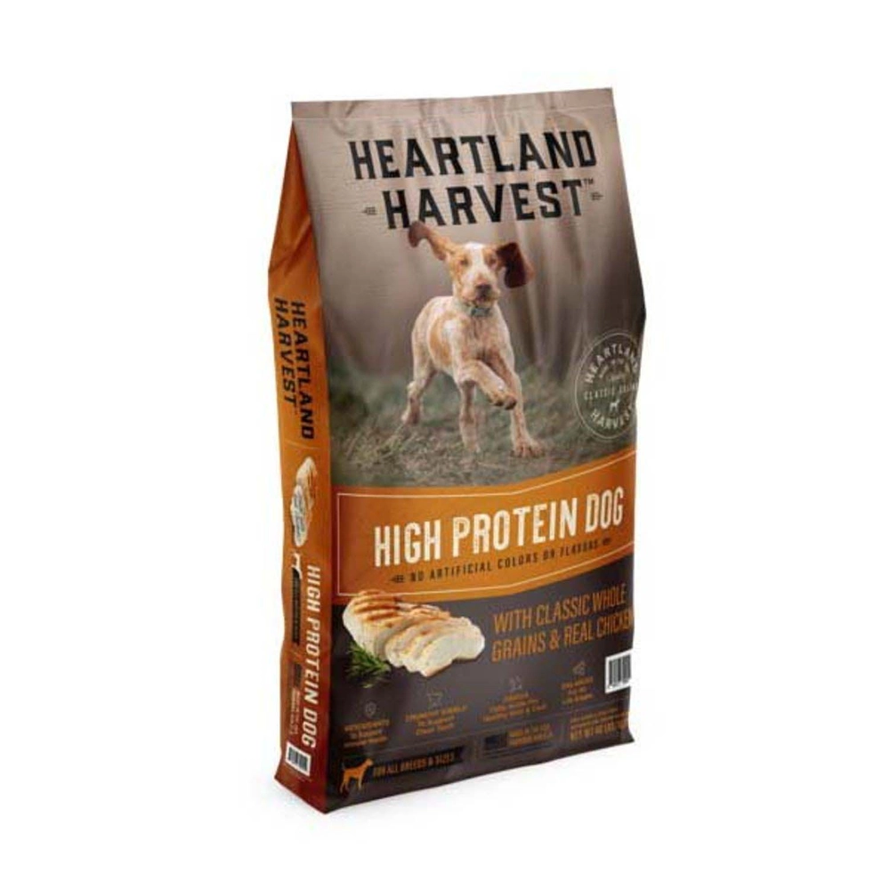 HEARTLAND HARVEST™ High Protein Dog with Classic Whole Grains & Real Chicken, 40 lbs.