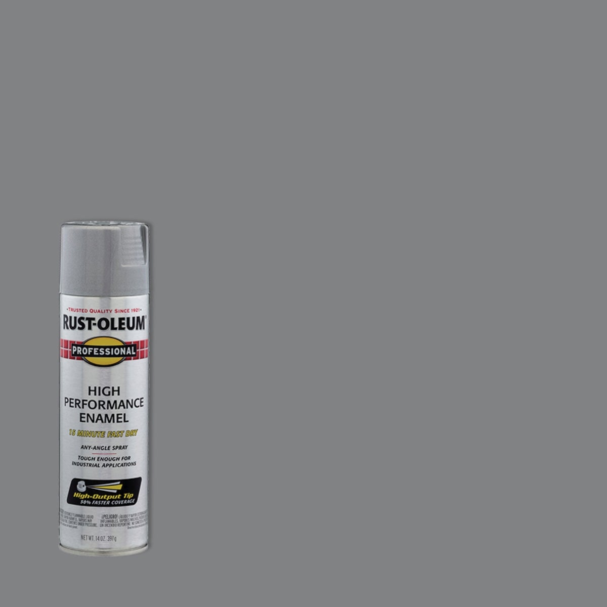 Rust-Oleum Professional Fast Dry 14 Oz. Gloss High Performance Enamel Spray Paint, Aluminum