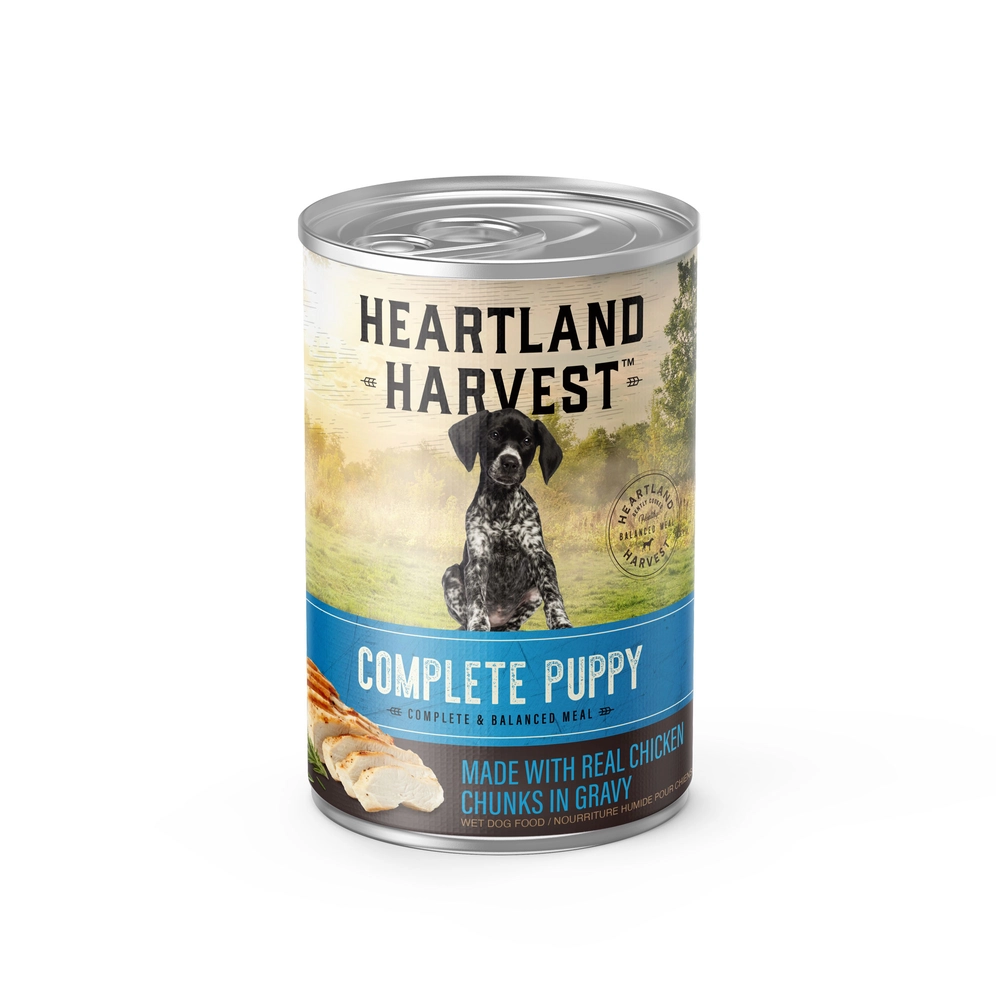 Heartland Harvest™ Complete Wet Puppy Food-Chicken, 14.5 oz.