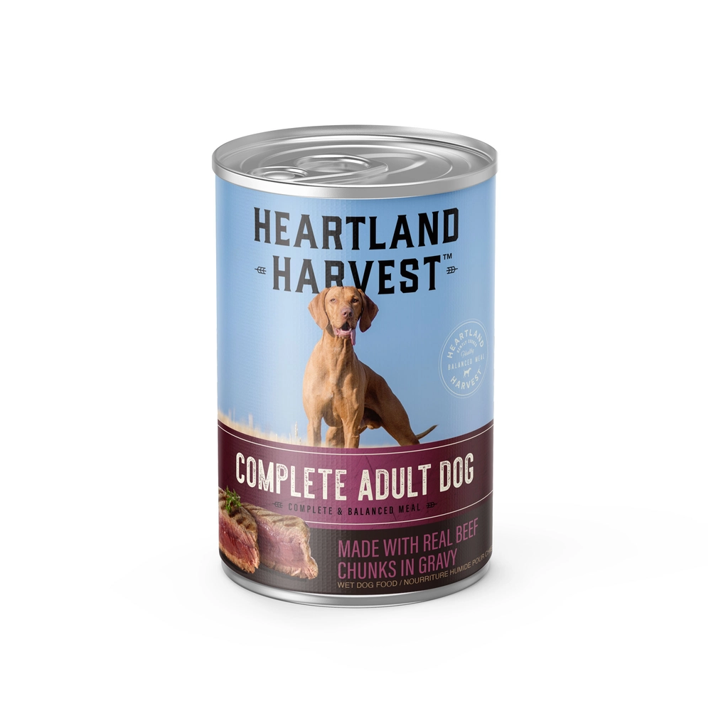Heartland Harvest™ Complete Adult Wet Dog Food-Beef, 14.5 oz