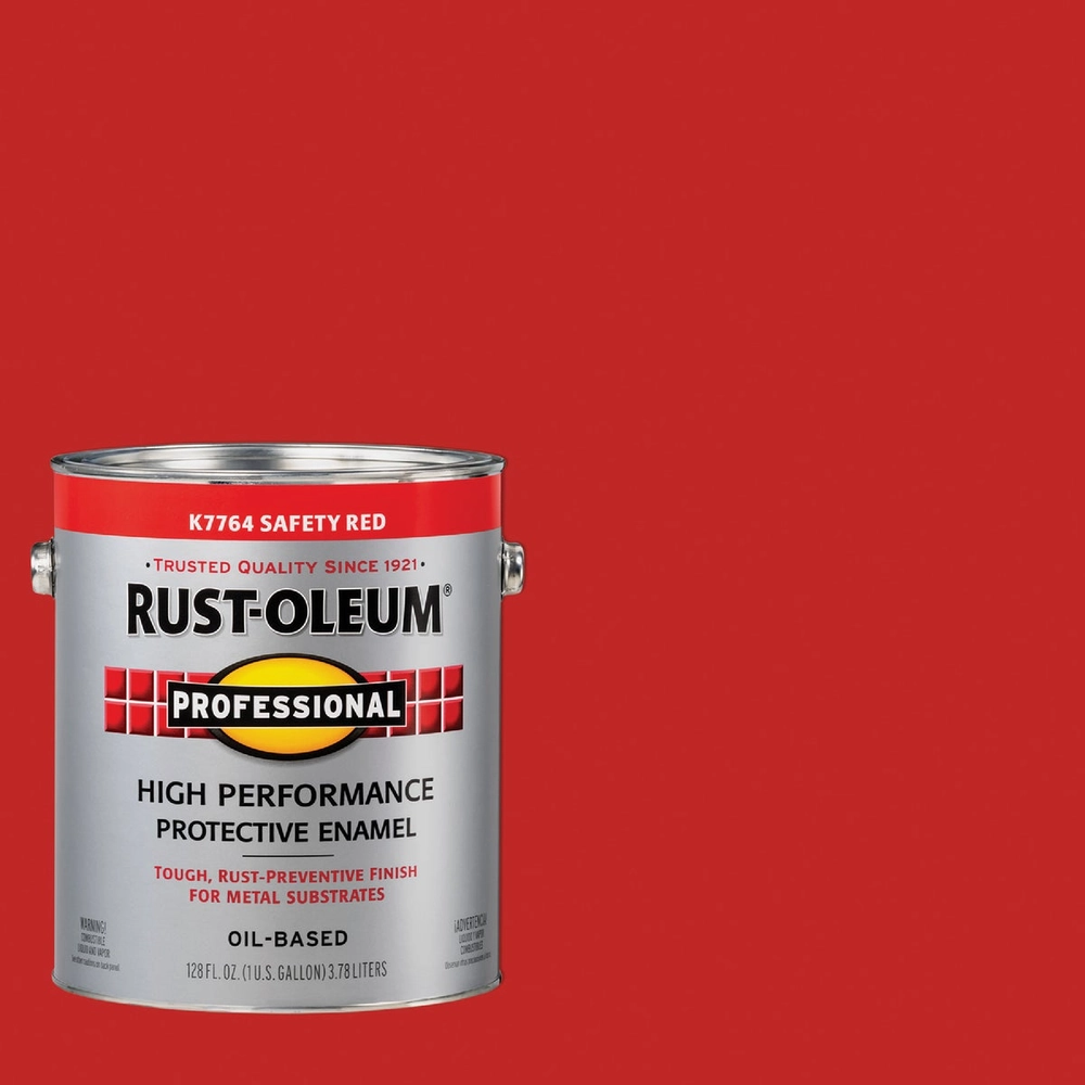 Rust-Oleum® Professional Oil-Based Gloss VOC Formula Rust Control Enamel, Safety Red, 1 Gal.