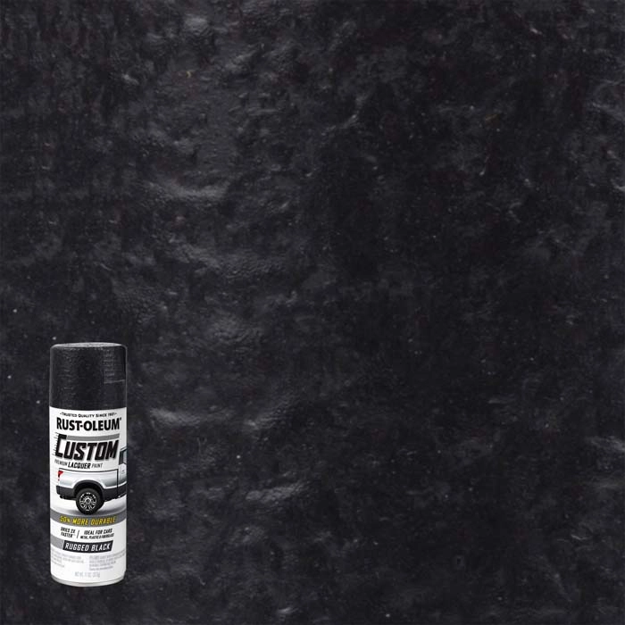 Rust-Oleum®  Automotive Premium Custom Lacquer, 11 oz., Rugged Black