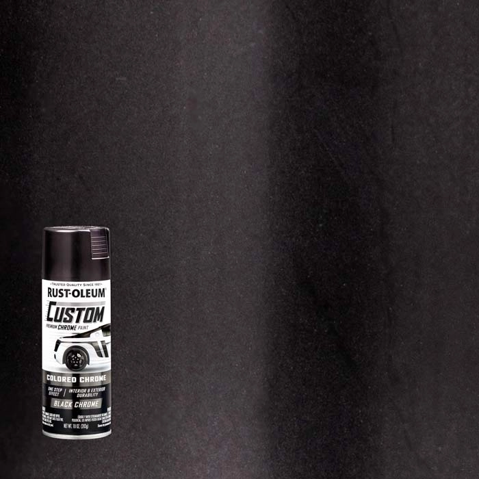 Rust-Oleum 10 Oz. Custom Colored Automotive Spray Paint, Black Chrome