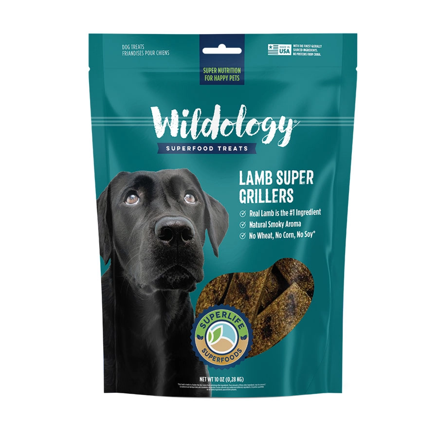 Wildology Lamb Super Grillers Dog Treats, 10 oz.