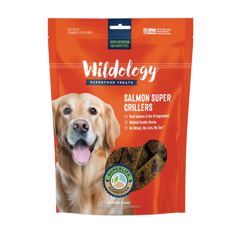 Wildology Beef Super Grillers Salmon Treats, 10 oz.