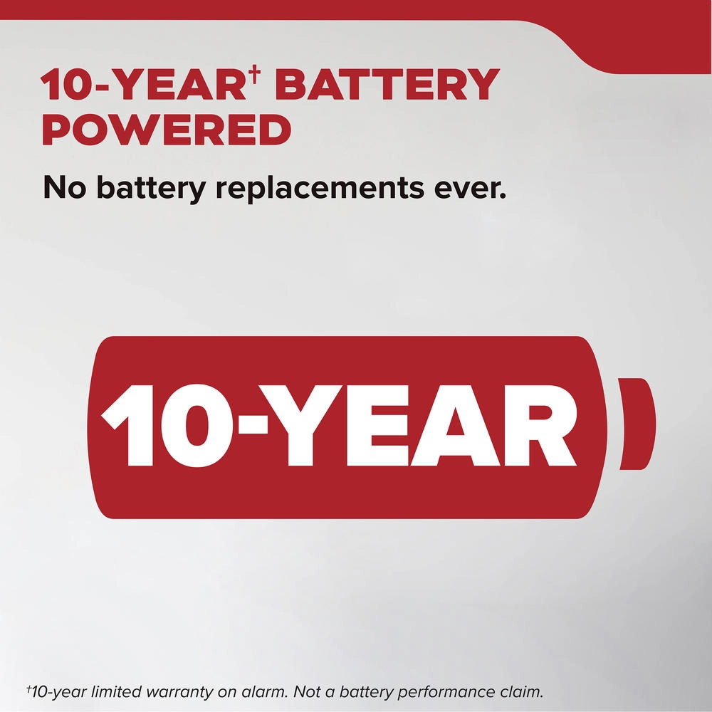 Kidde 10 Year Battery Operated Smoke Alarm 4 Kidde 10 Year Battery Operated Smoke Alarm