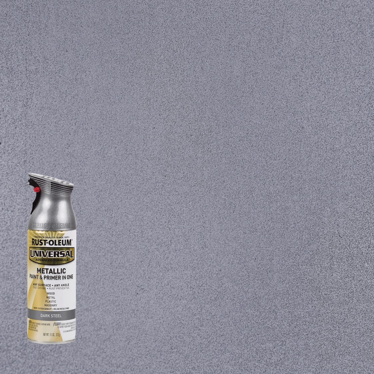 Rust-Oleum Universal 11 Oz. Metallic Dark Steel Spray Paint