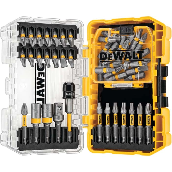 DEWALT 50 piece MAX FIT Screwdriving Bit Sets with ToughCase+ System