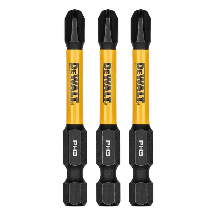DEWALT 2.25" Phillips #3 Flextorq, 3 pack