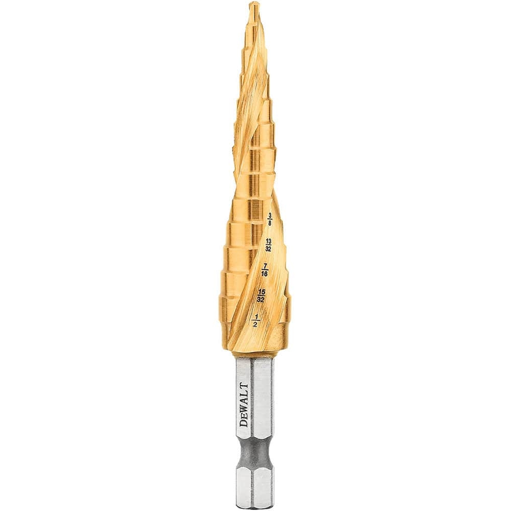 Dewalt 1/8" - 1/2" IMPACT READY® Step Drill Bit