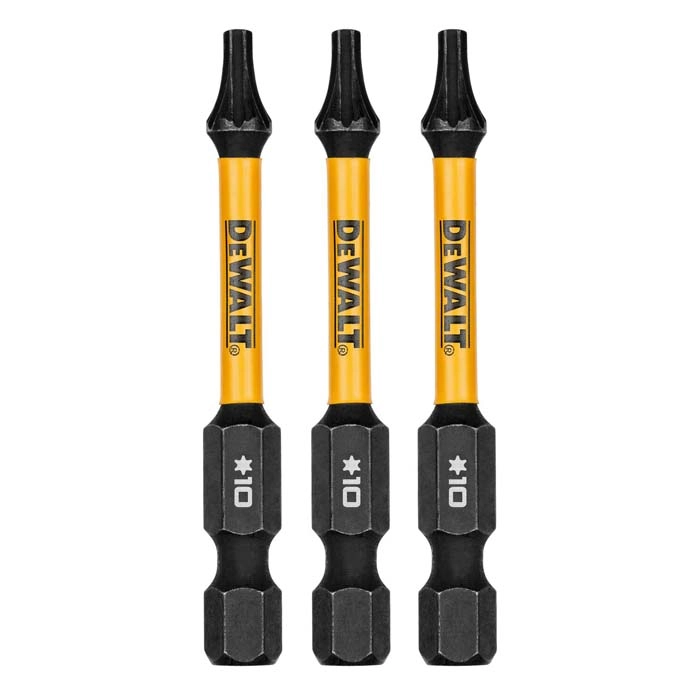 DEWALT 2.25" Torx T10 Flextorq, 3 pack