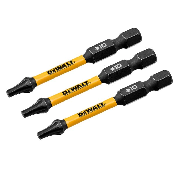 DEWALT 2.25" Torx T10 Flextorq, 3 pack
