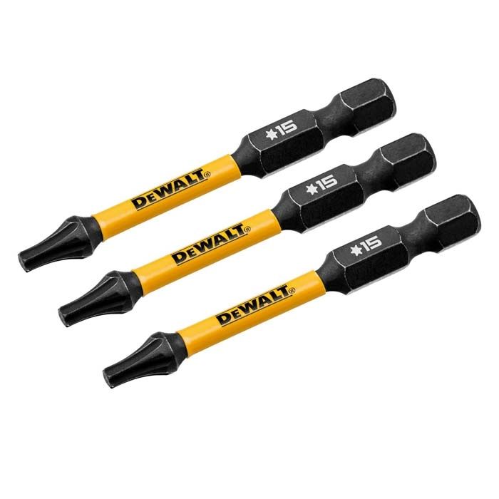 DEWALT 2.25" Torx T15 Flextorq, 3 pack