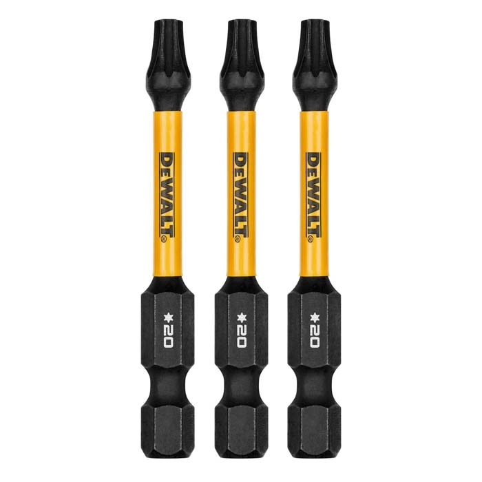 DEWALT 2.25" Torx T20 Flextorq, 3 pack
