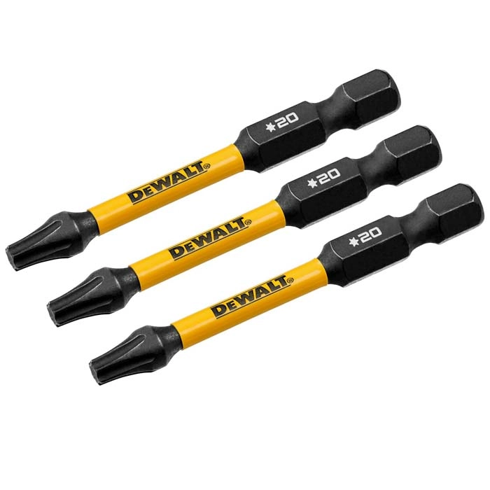 DEWALT 2.25" Torx T20 Flextorq, 3 pack