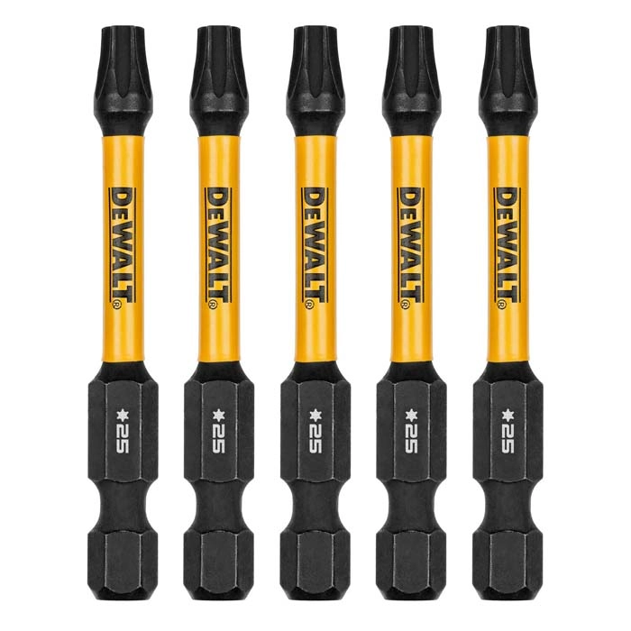 DEWALT 2.25" Torx T25 Flextorq, 5 pack