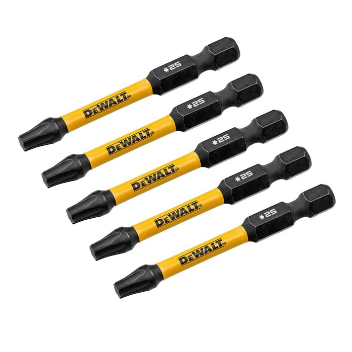 DEWALT 2.25" Torx T25 Flextorq, 5 pack