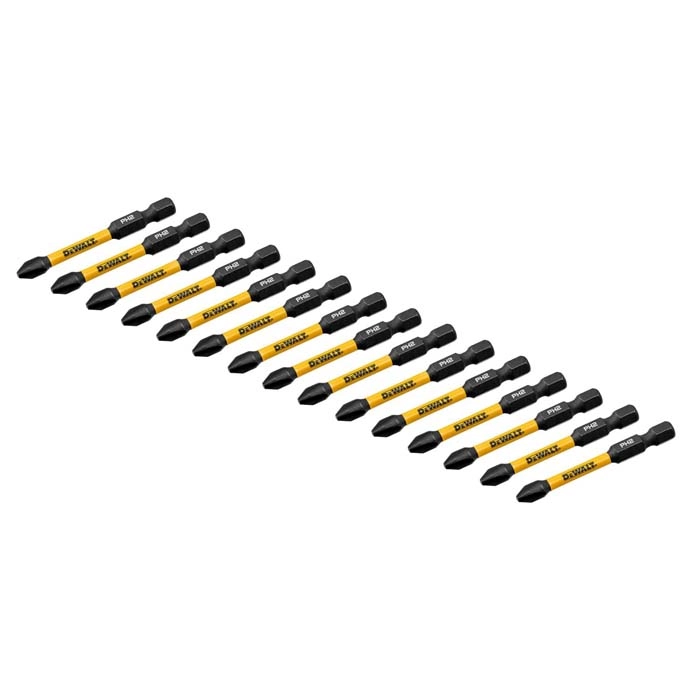 DEWALT 2.25" Phillips #2 Flextorq, 15 pack