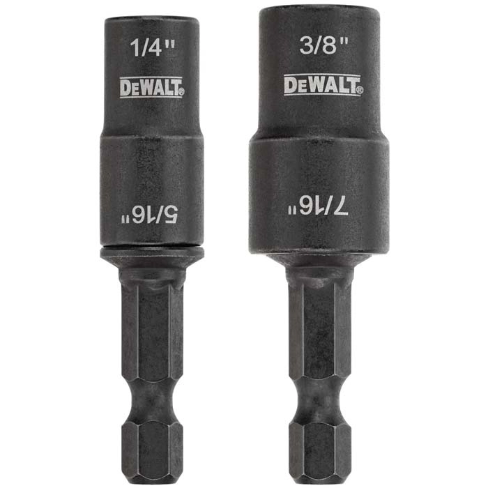 DEWALT 1/4" + 5/16" & 3/8" + 7/16" Double Ended Nut Driver Set